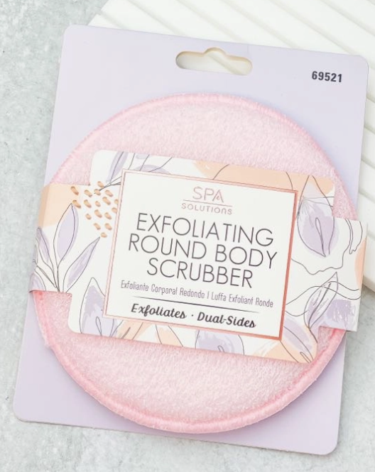 Exfoliating Body Scrubber Pink 