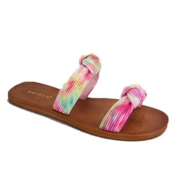 Tie Dye Pink Sandals