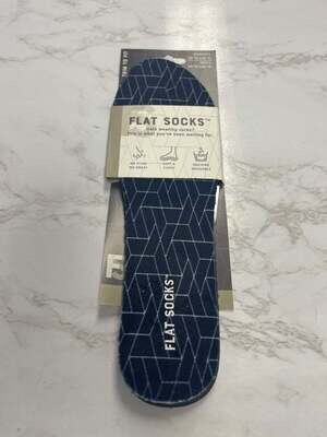 Flat Socks - Navy 