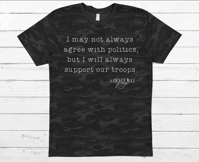 Always Support Our Troops Tee