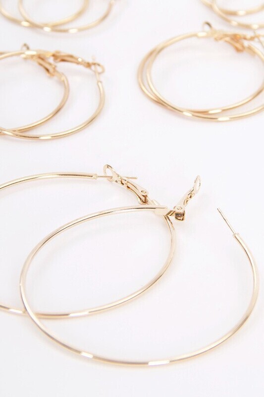Hoop Set Earrings