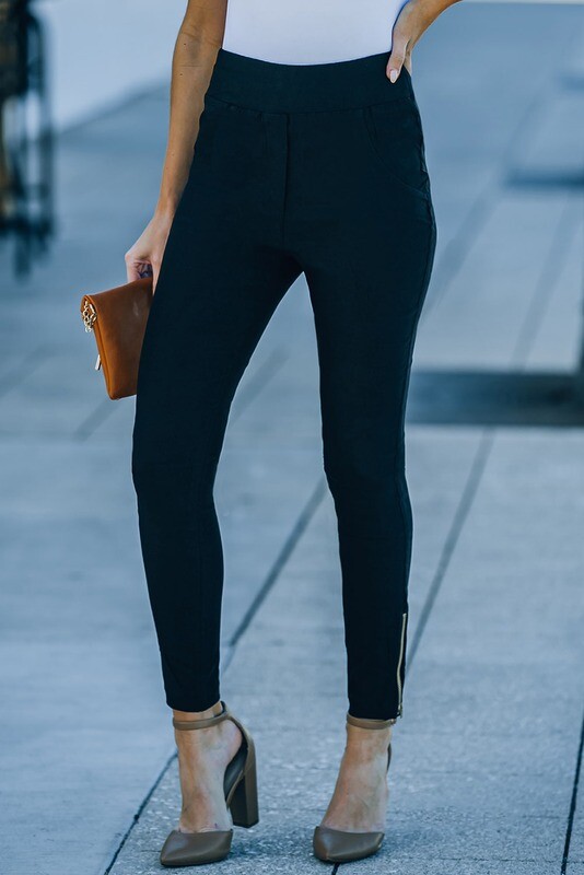 Zippered Leggings