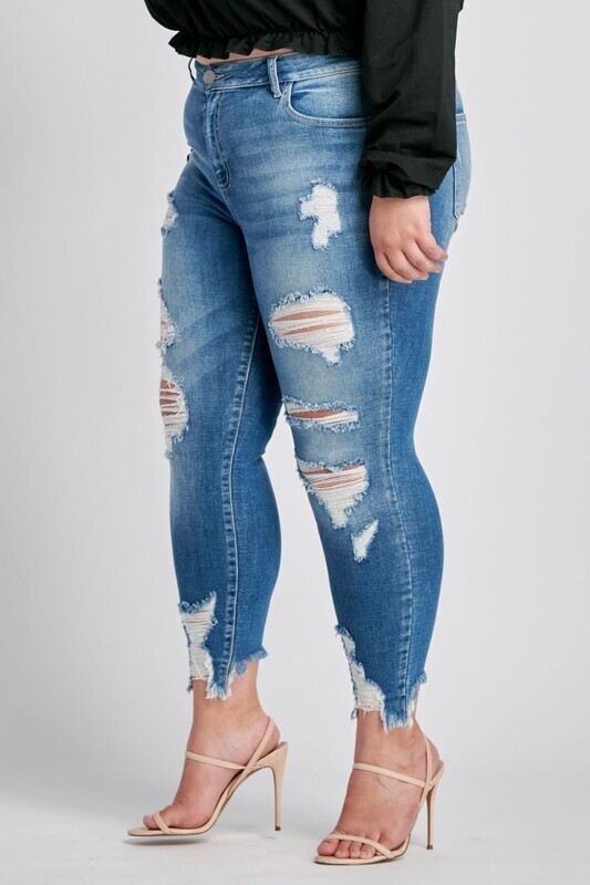 Edgy Style Denim WV17389LT