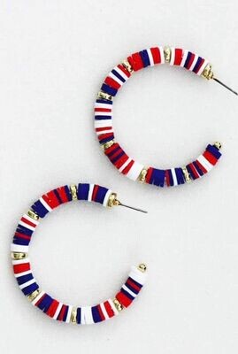 Red/White/Blue Hoops