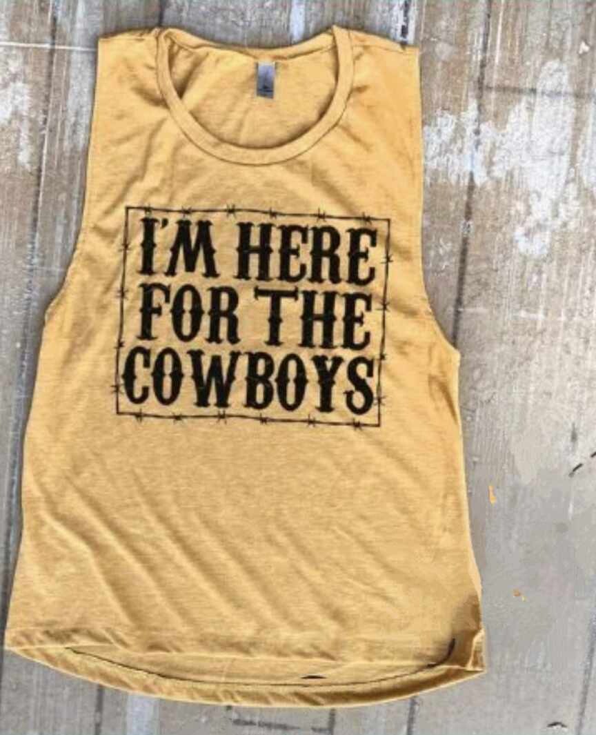 I'm here for the cowboys