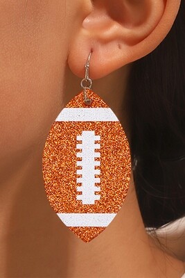 Football Earrings 