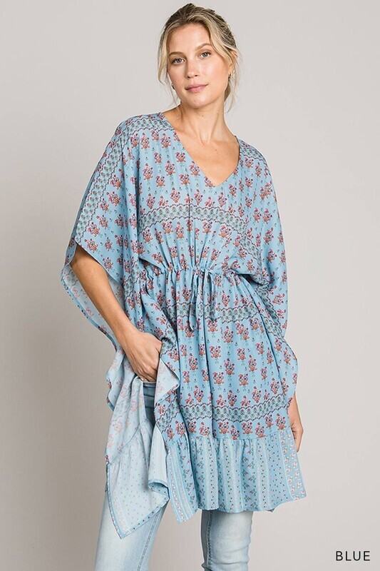 Blue Cover up top