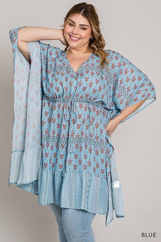 Blue Cover up top