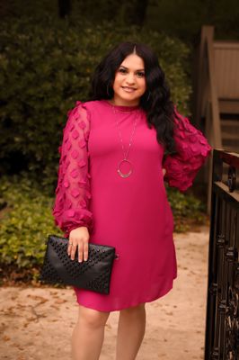 CottonBleu Sleeve Detailed Dress