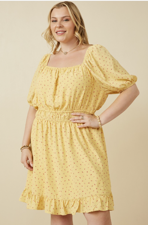 Sunshine Yellow Dress