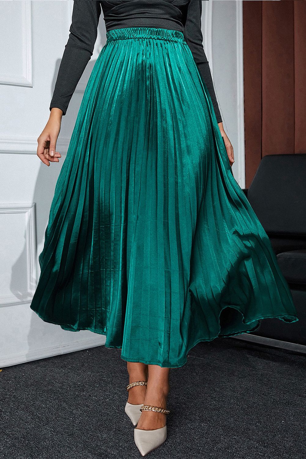 Satin Skirt