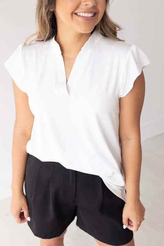 Nicole V-Neck Top