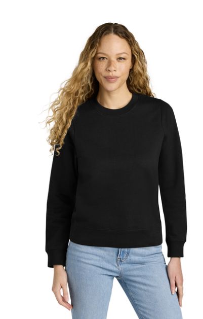 WOB DT6105 Fleece Crew Neck Long Sleeve BACK
