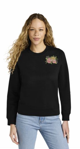 WOB DT6105 Fleece Crew Neck Long Sleeve FRONT