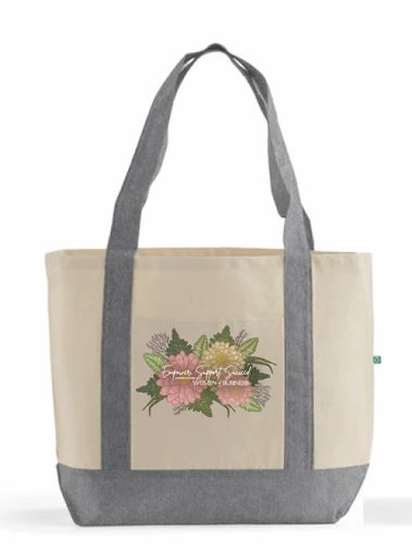 WOB TG238 Large Reusable Bag w/gray handles