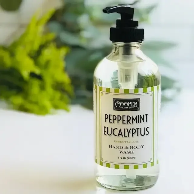 Hand & Body Wash Peppermint & Eucalyptus 