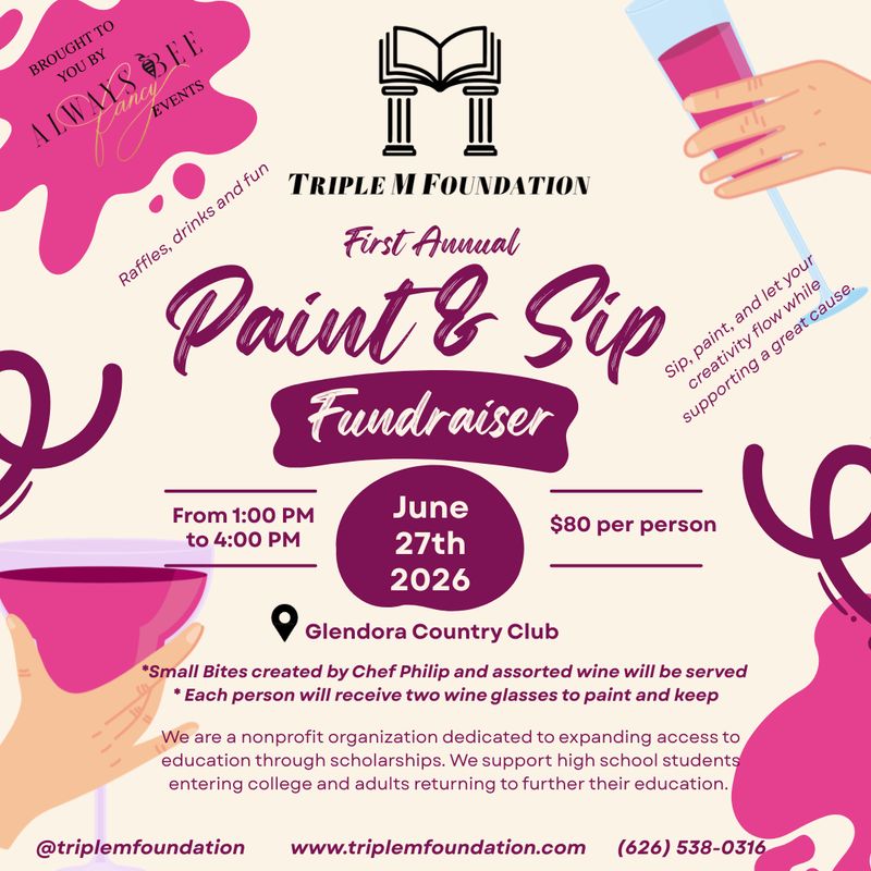 Paint & Sip Event