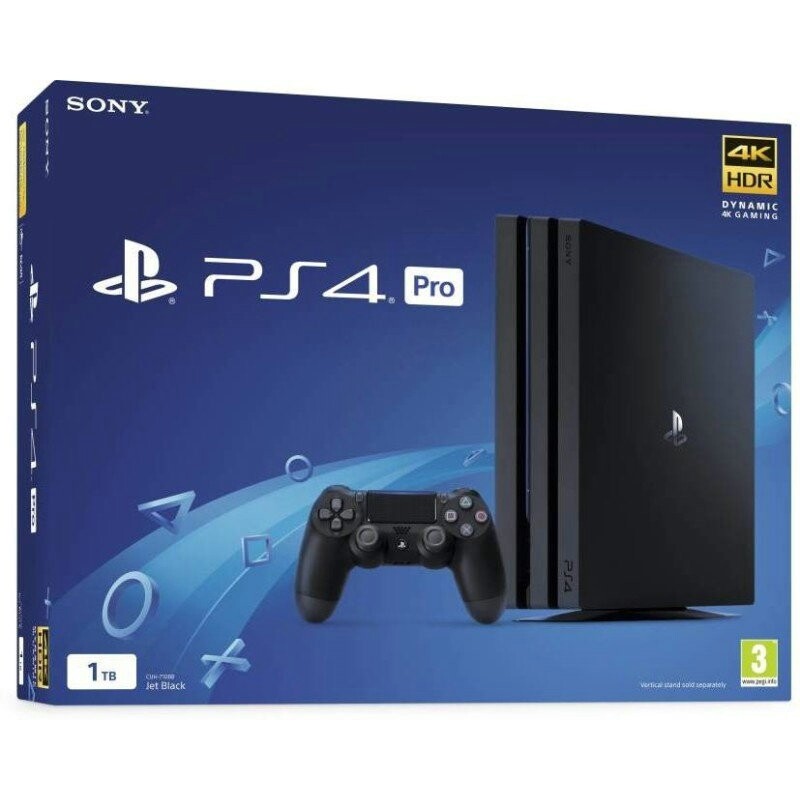 Sony PlayStation 4 PS4 Pro 1 TB Black