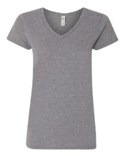 Heavy Cotton™ Ladies&#39; V-Neck T-Shirt