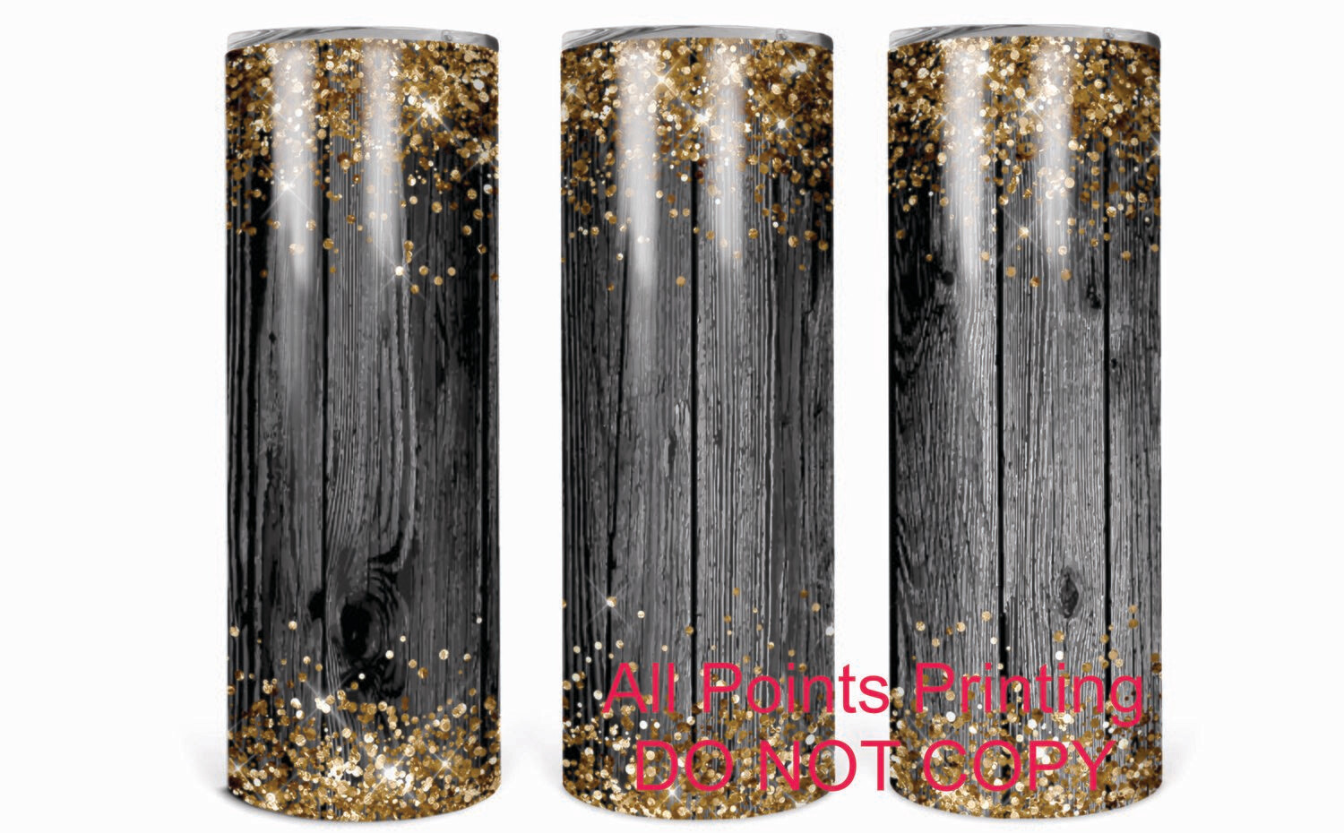 Wood Panel with Gold &quot;glitter&quot;
