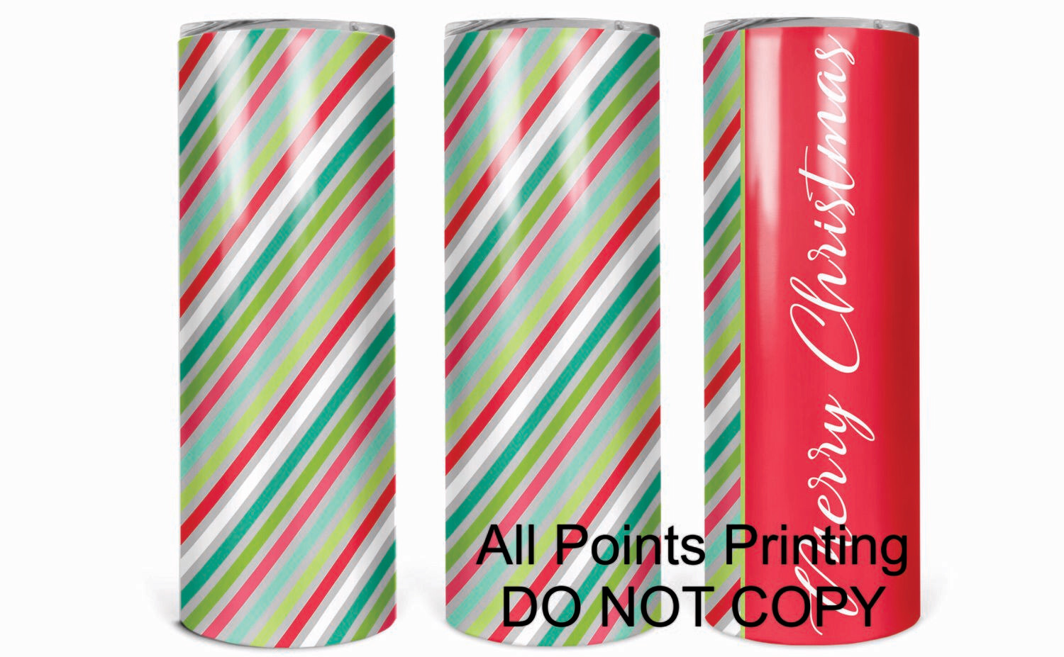 Merry Christmas - Stripes