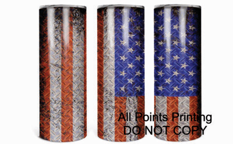 Diamond Plate Flag