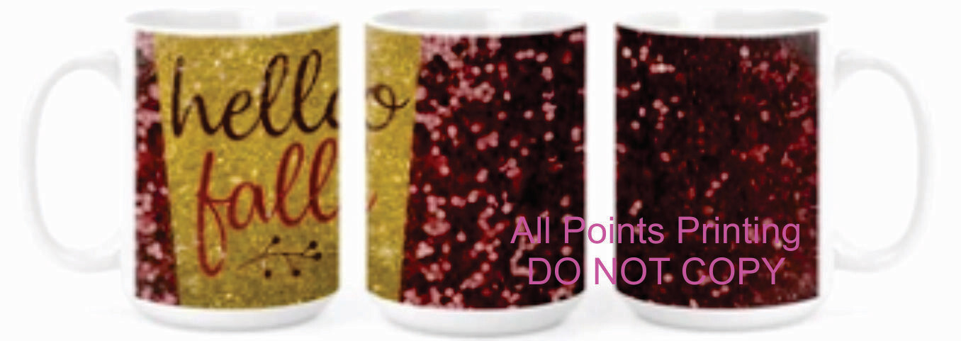 Hello Fall Mug  11oz