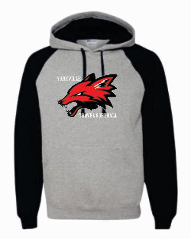 JERZEES - Nublend® Colorblocked Raglan Hooded Sweatshirt
