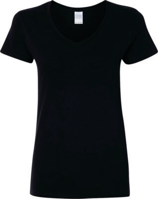 Heavy Cotton™ Ladies&#39; V-Neck T-Shirt