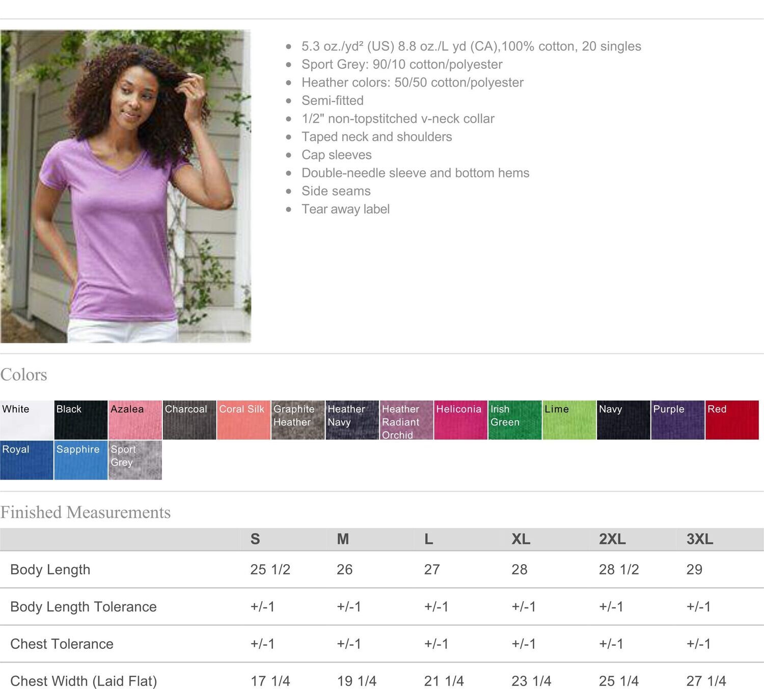BELLA+CANVAS® Women&#39;s Relaxed Jersey Short Sleeve V-Neck Tee