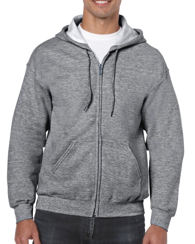 ADULT Full Zip Sweatshirt