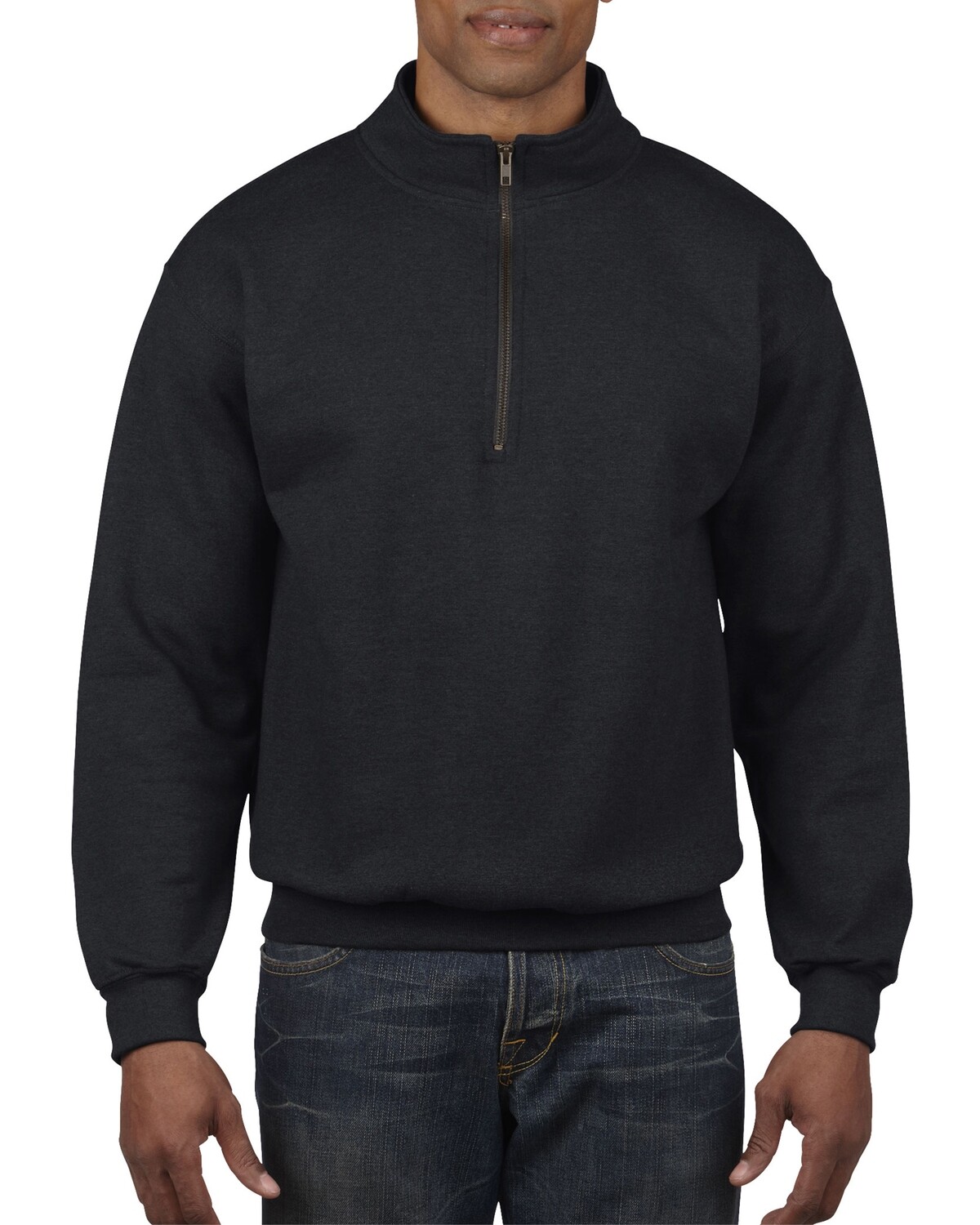 ADULT Cadet Collar Sweatshirt