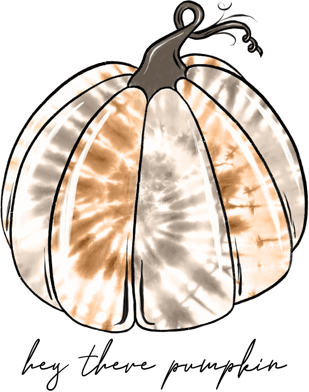 Hey There Pumpkin Sublimation Print