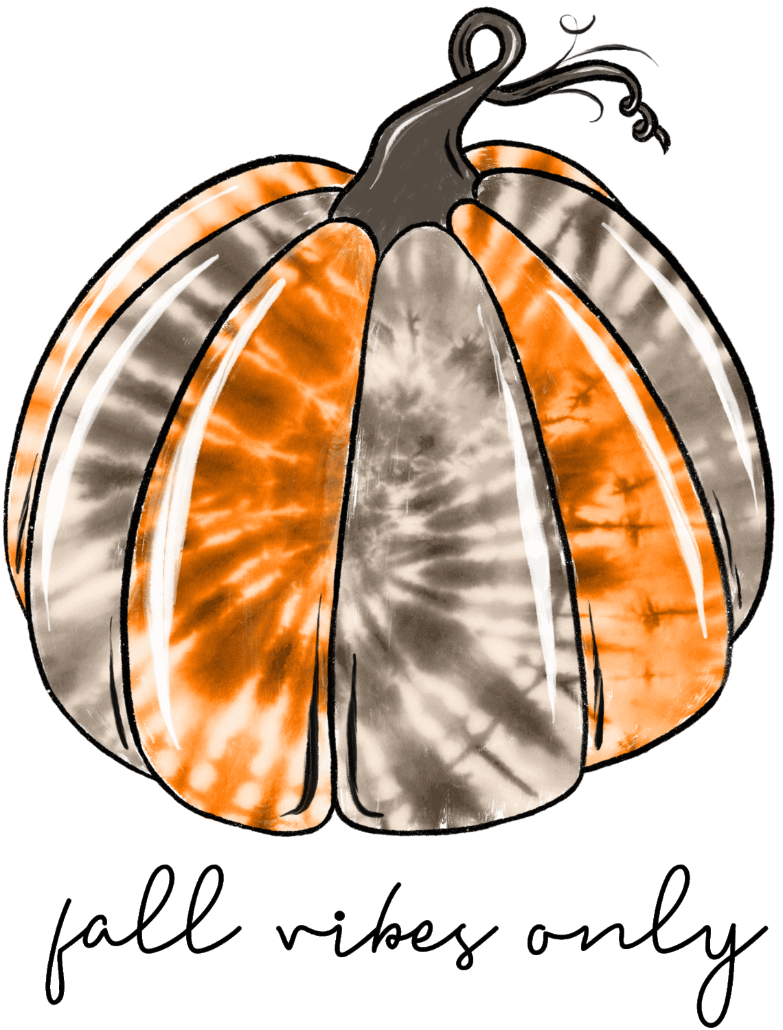 Fall Vibes Only Sublimation Print