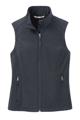 Port Authority® Ladies Core Soft Shell Vest - Embroidered