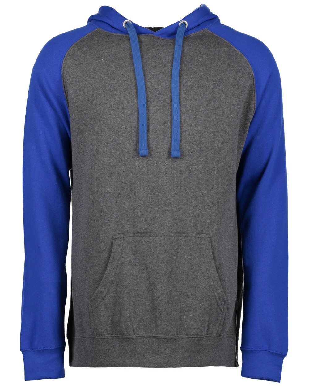 Adult Colorblock Fleece Pullover Hood