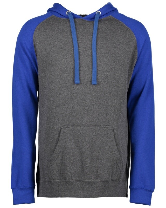 ADULT Colorblock Fleece Pullover Hood