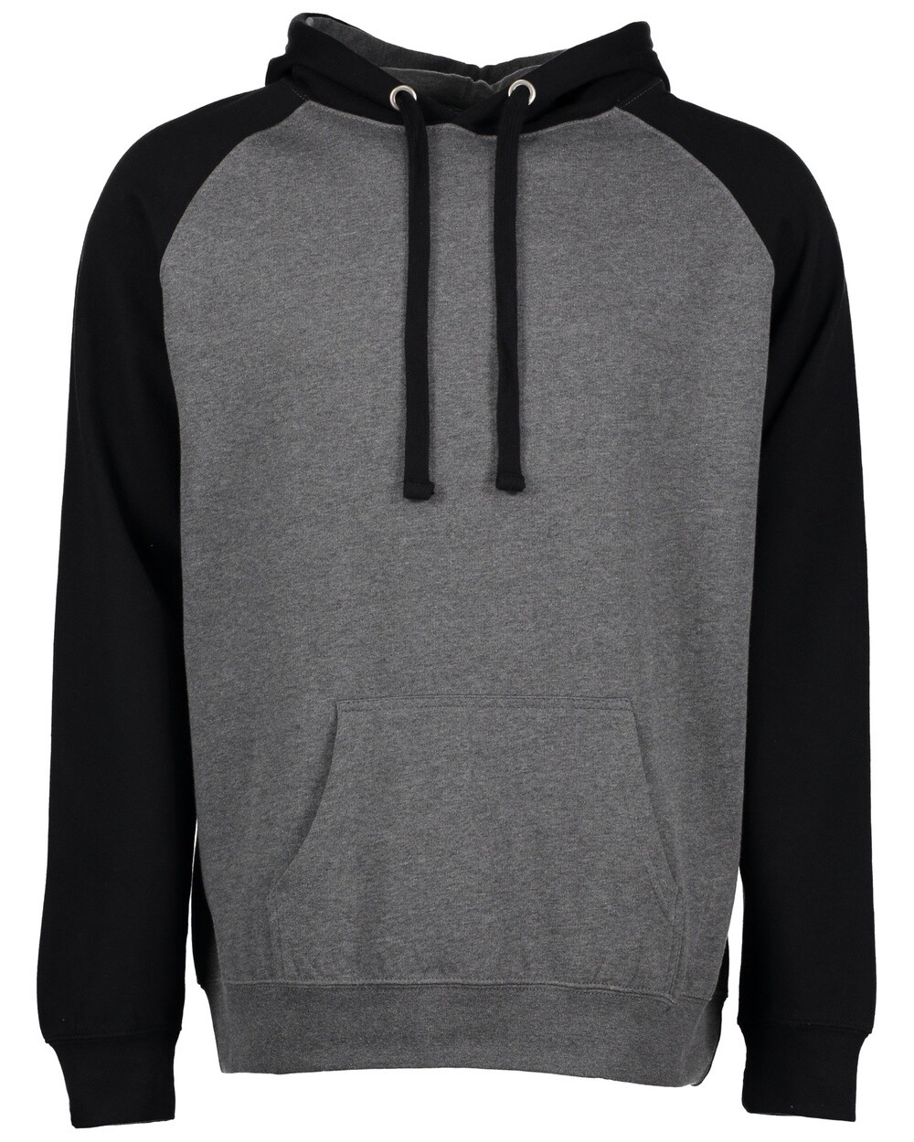 Adult Colorblock Fleece Pullover Hood