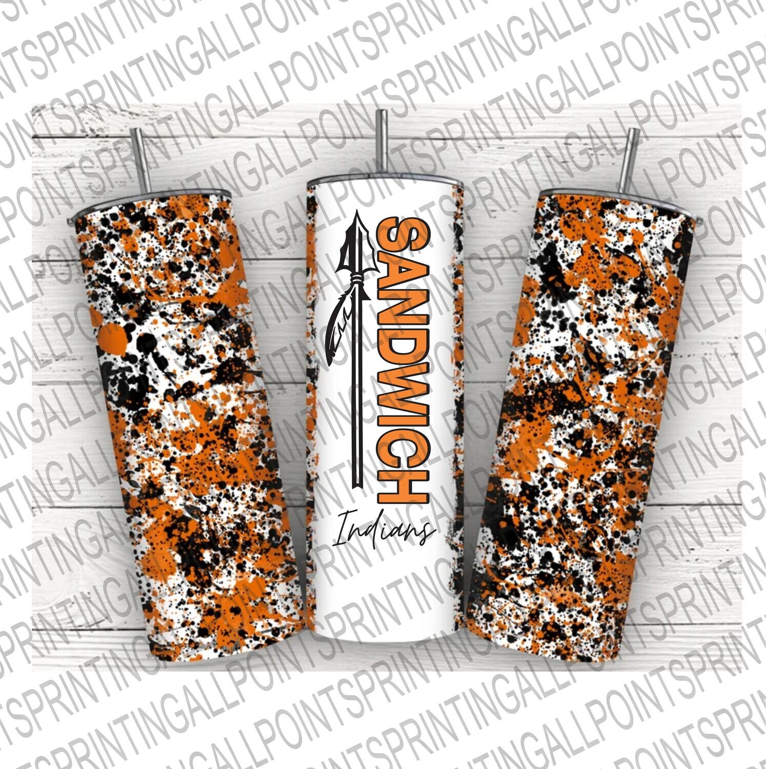 20oz Skinny Confetti Tumbler