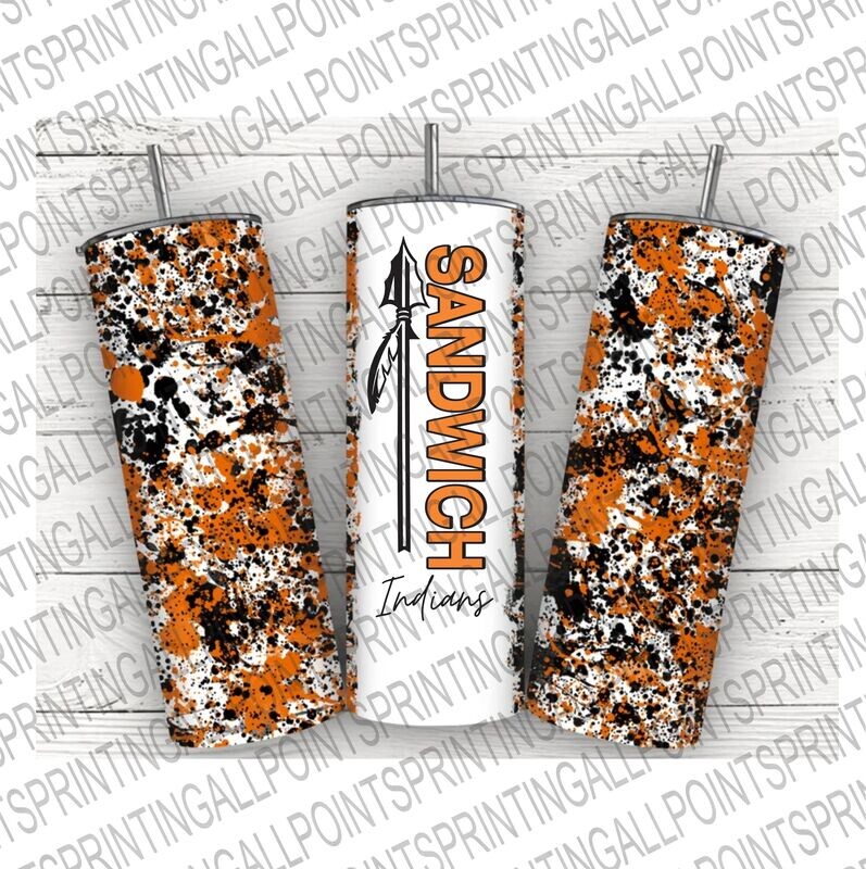 20oz Skinny Confetti Tumbler