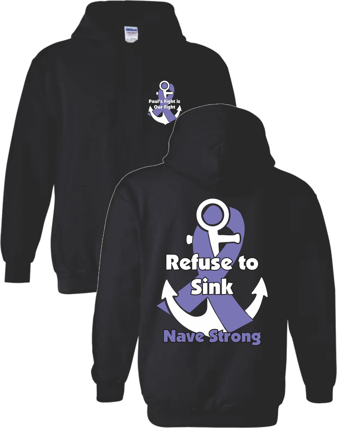 TALL - ADULT Hooded Sweatshirt