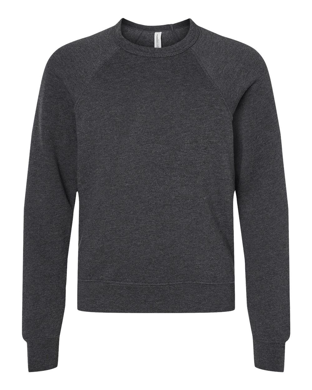 Youth BELLA+CANVAS® Sponge Fleece Raglan Sweatshirt