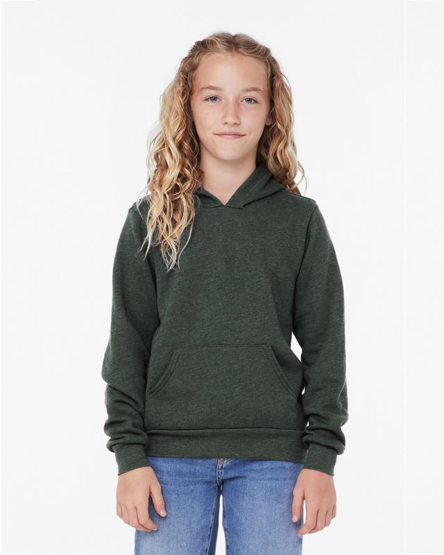 Youth BELLA+CANVAS® Sponge Fleece Pullover Hoodie Youth BELLA+CANVAS® Sponge Fleece Pullover Hoodie