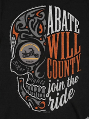Will County A.B.A.T.E Skull