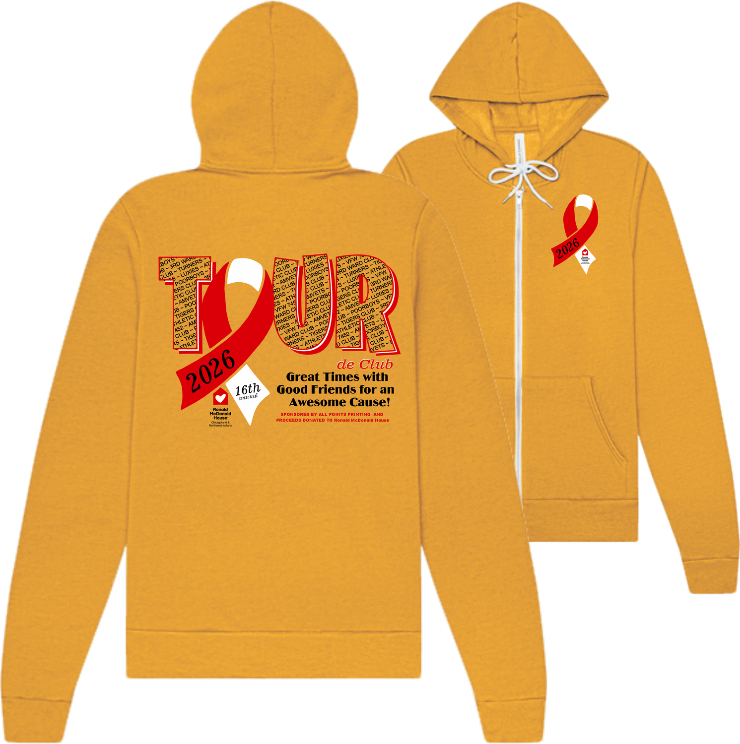 Bella Canvas Full Zip Hoodie