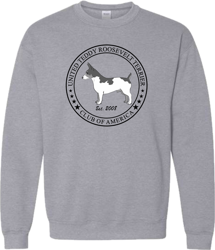 Crew Neck Sweatshirt Front Left Chest NEW COLORS