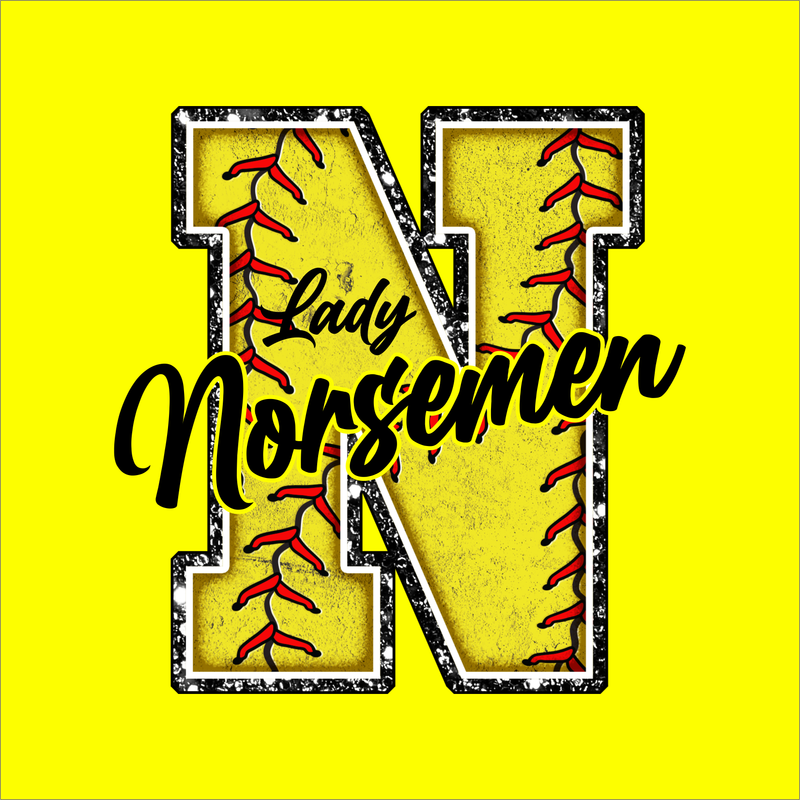 Softball Long Sleeve N Design