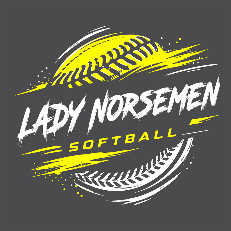 Softball Long Sleeve Scratch Design