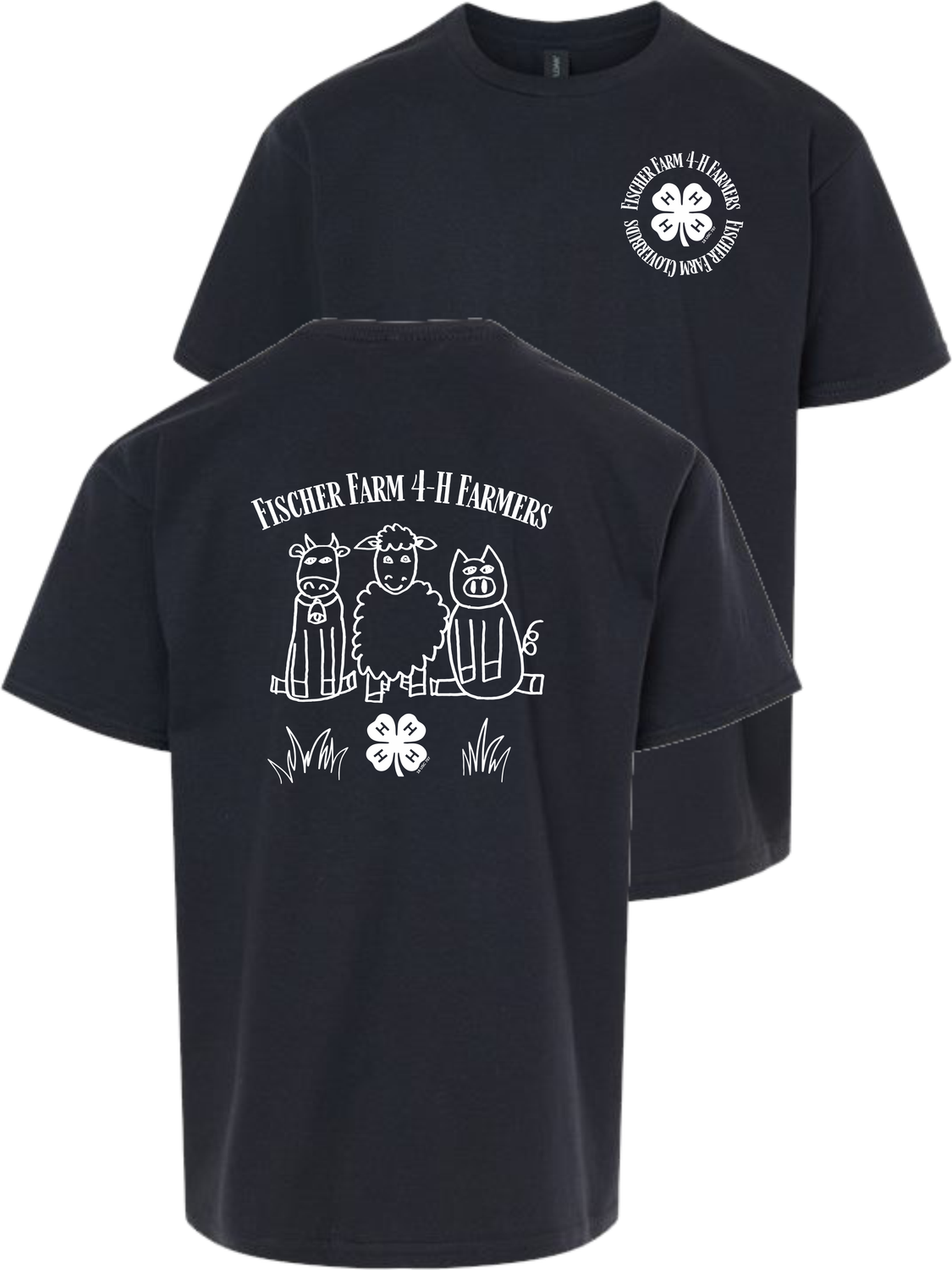 Fischer 4H  Softstyle® Youth T-Shirt