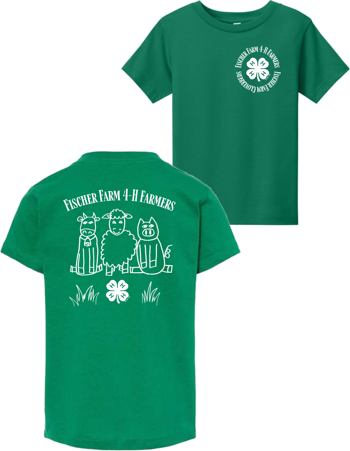 Fischer 4H Toddler Short Sleeve Tee